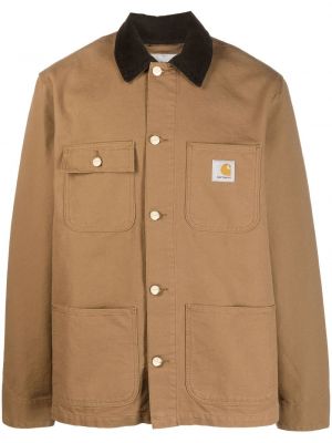 Manteau en coton Carhartt Wip marron