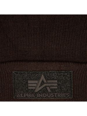 Mütze Alpha Industries braun