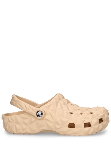 Papuci tip mules cu imprimeu geometric Crocs
