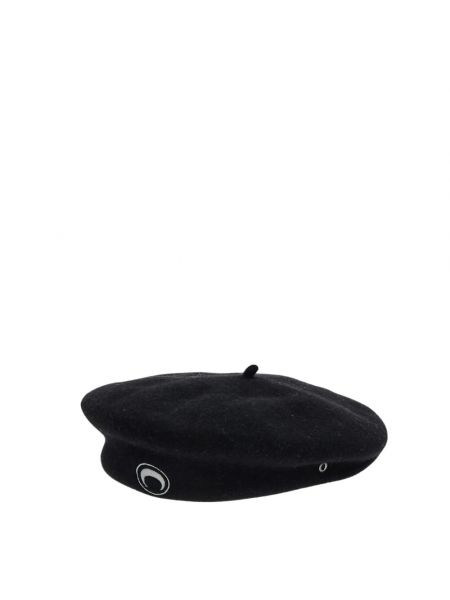 Czarna czapka Marine Serre