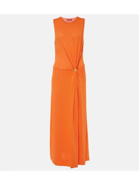 Džerzej džersejové šaty Altuzarra oranžová