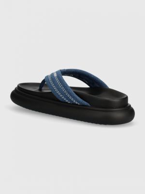 Sandale cu platformă Desigual albastru
