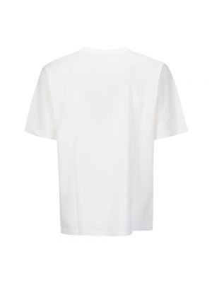 Camicia di cotone in jersey Acne Studios bianco