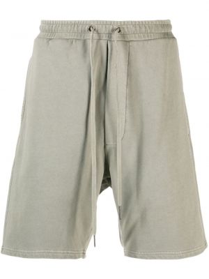 Pantaloncini di cotone Ksubi verde
