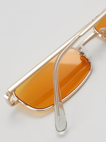 Okulary przeciwsłoneczne Only & Sons pomarańczowe