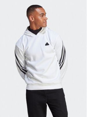 Bluza z kapturem Adidas biała