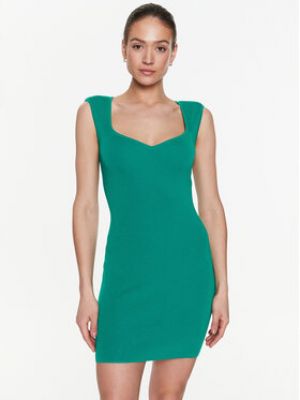 Slim fit priliehavé šaty Morgan zelená