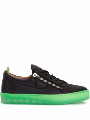 Lær sneakers Giuseppe Zanotti svart