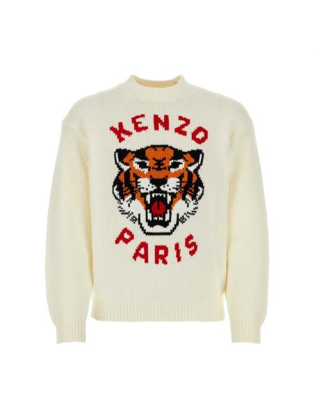 Sweter Kenzo biały