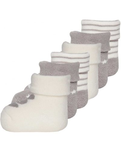 Bavlnené nylonové ponožky Ewers - sivá