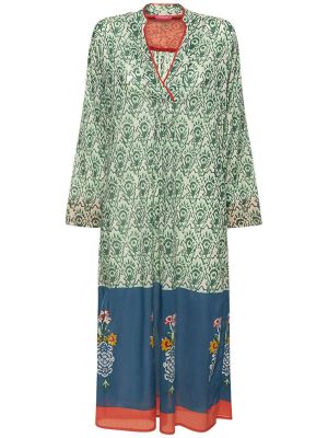 Bavlnené šaty Lisa Corti zelená