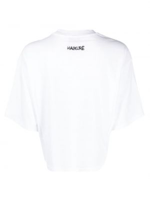 T-shirt en coton à imprimé Haikure