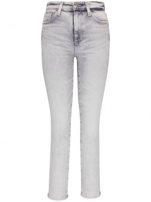 Skinny fit-jeans Ag Jeans grå