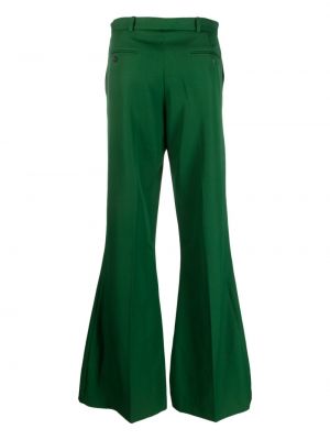 Spodnie wełniane Egonlab zielone