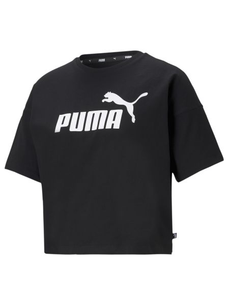 Чорний кроп-топ Puma