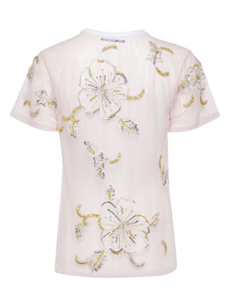 Skaidrus marškinėliai Des Phemmes rožinė