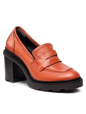 Ниски обувки Simple оранжево