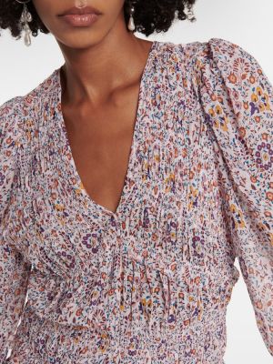 Bluză cu model floral Marant Etoile