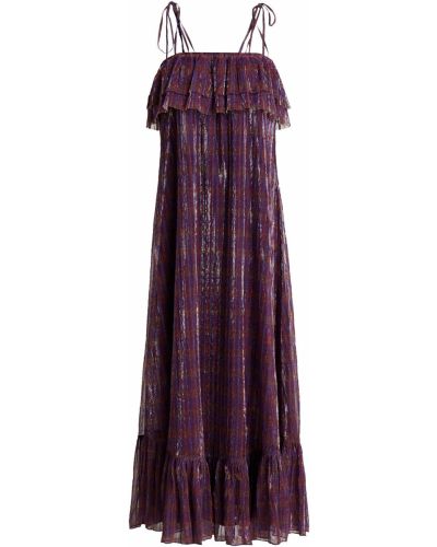 Платье макси с люрексом Antik Batik, фиолетовый