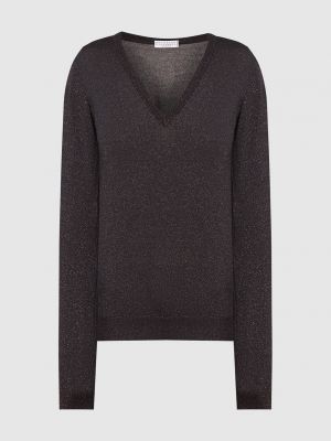 Серый пуловер Brunello Cucinelli