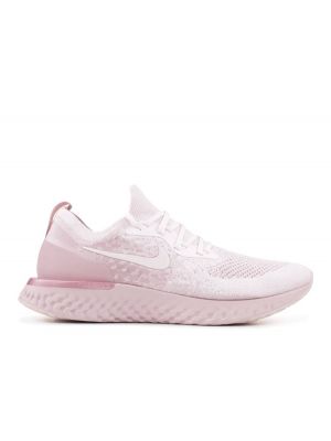 Кроссовки с жемчугом Nike Epic React розовые