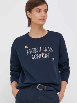 Bluză Pepe Jeans albastru