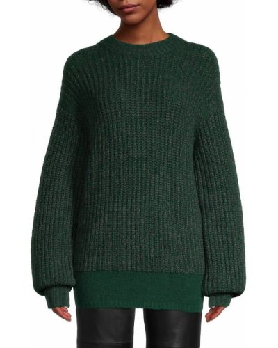 Sweter wełniany Rebecca Taylor, zielony