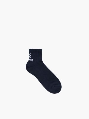Ponožky Atlantic modrá