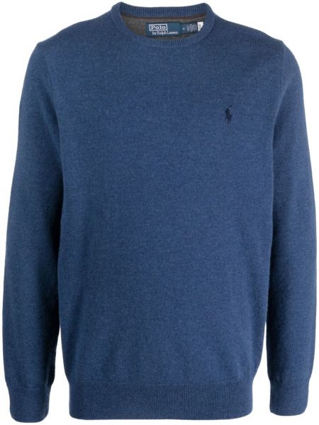 Pullover di lana Polo Ralph Lauren blu