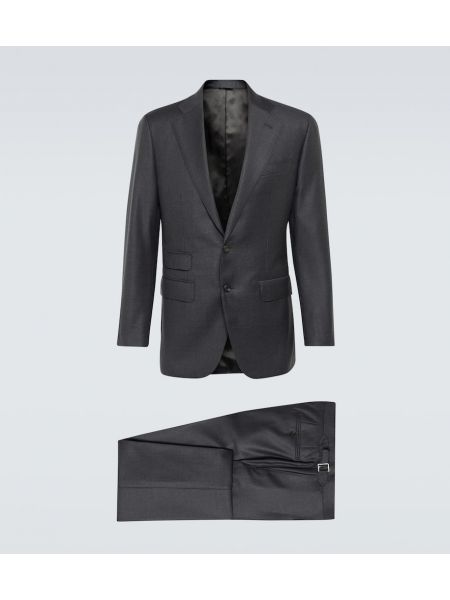 Ull dress Thom Sweeney grå