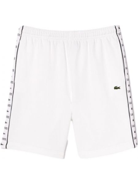 Bermuda kratke hlače Lacoste bijela