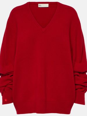 Красный шерстяной свитер Tory Burch