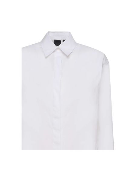 Haftowana koszula klasyczna Pinko biała