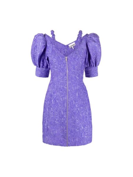 Mini robe Ganni violet