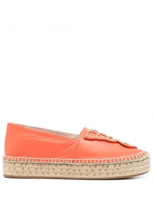 Plattform espadrillos Sophia Webster oransje