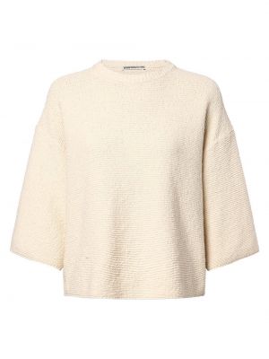 Dzianinowy sweter Drykorn beżowy