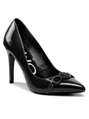 Полуотворени обувки с ток Liu Jo черно