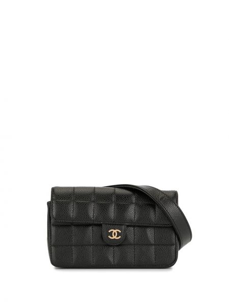 Чанта за носене на кръста Chanel Pre-owned черно