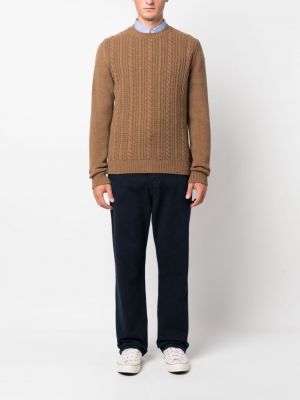 Woll pullover Woolrich braun