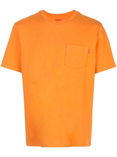 Camiseta con bolsillos Supreme naranja