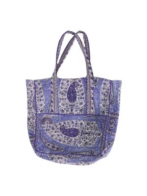 Shopperka Antik Batik niebieska