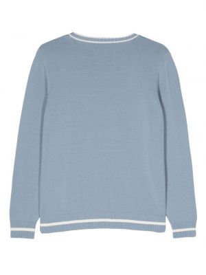 Pullover aus baumwoll Eleventy blau