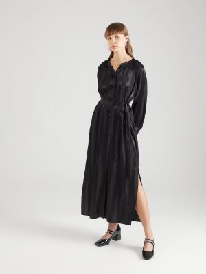 Robe longue Selected Femme noir