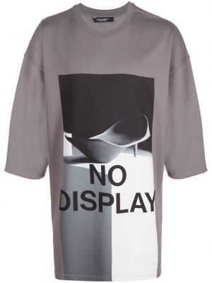 T-shirt oversize A-cold-wall* gris