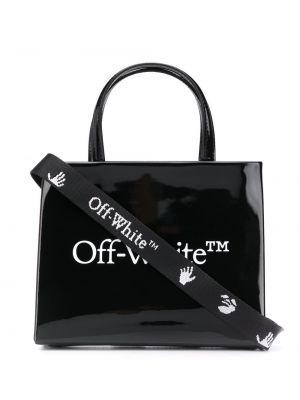Shopper kabelka s potiskem Off-white