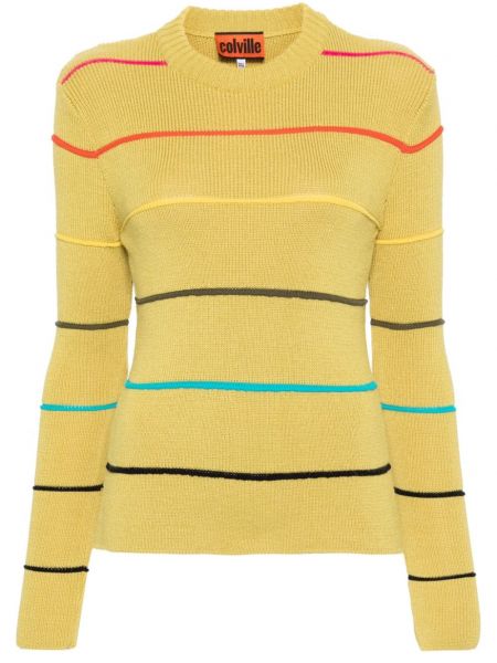 Дълъг пуловер Colville жълто