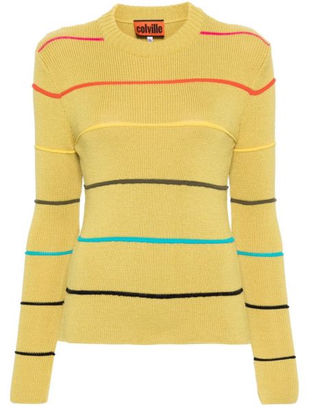 Langer pullover Colville gelb