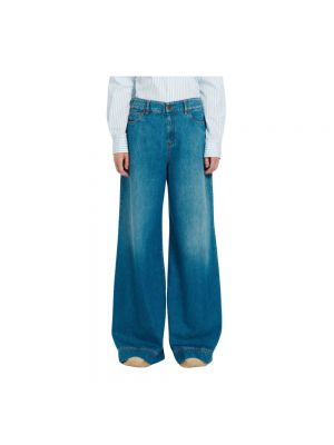 Jeans ausgestellt Max Mara blau