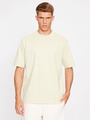 Priliehavé tričko New Balance hnedá