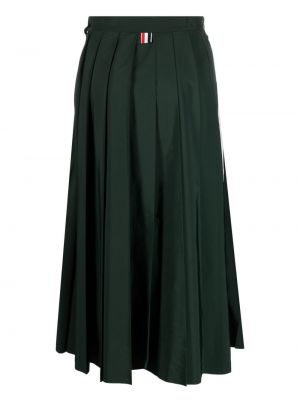 Spódnica plisowana Thom Browne zielona